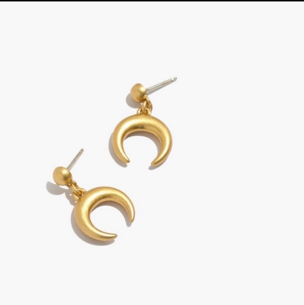 Madewell crescent earrings